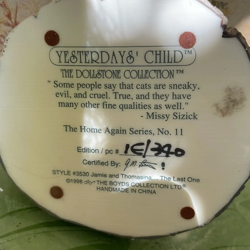 Boys yesterday’s child